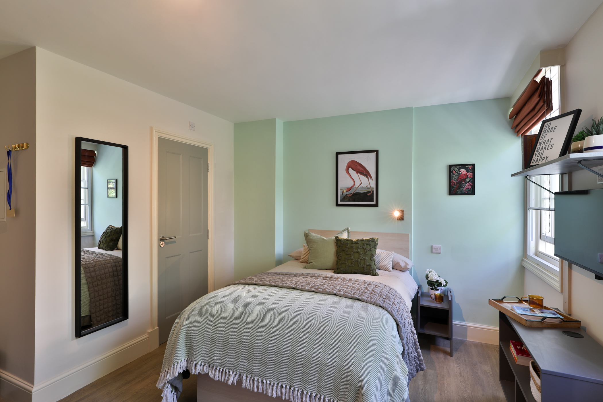 Show Suite - St Bart's House St Barts Bedroom - Accommodation ,Show Suite,St Barts House,Bartholomew Row,Birmingham,Student Lets,Student Accommodation